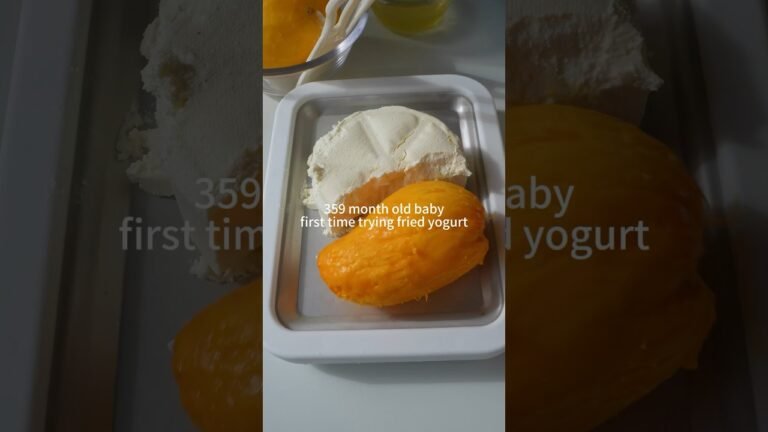 Fried Yogurt With 🥭