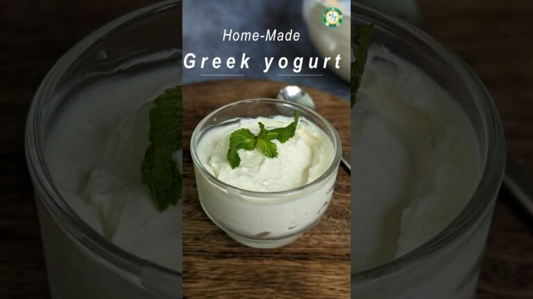 Greek Yogurt Recipe L Greek Yogurt At Home | Easy