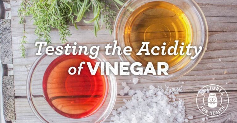 Ph Level Of Vinegar | Is Vinegar An Acid Or