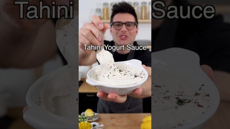 Tahini Yogurt Sauce (for Salads, Grain Bowls & Sandwiches)